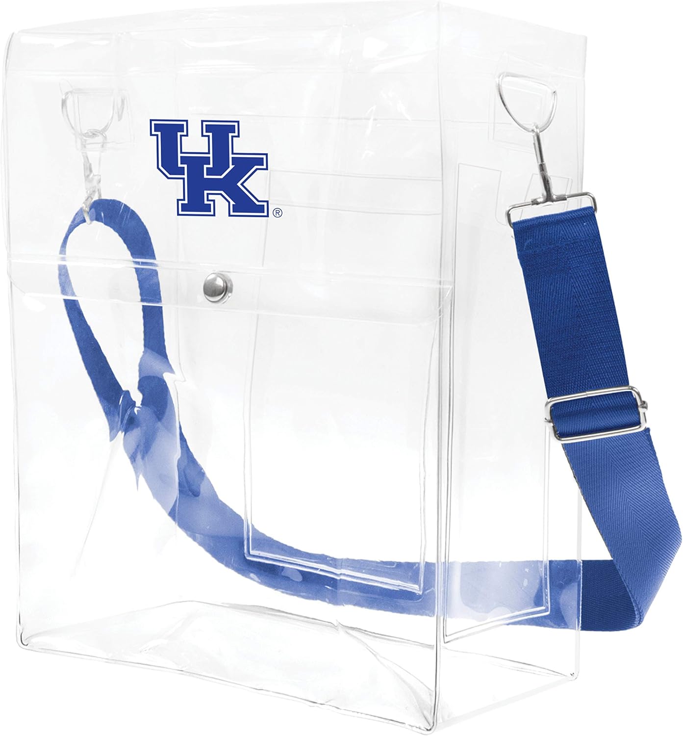 Littlearth NCAA unisex-adult Stadium Friendly Clear Ticket Satchel