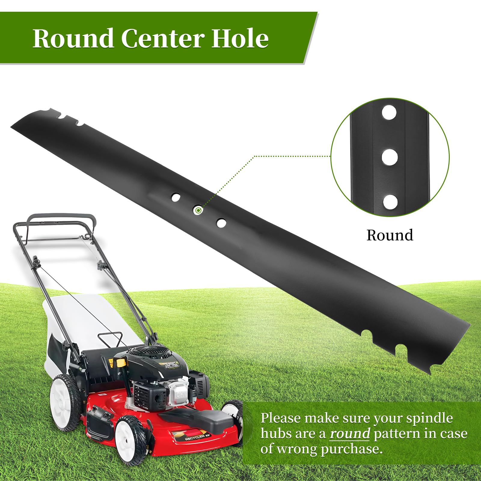 Husqvarna Lawn Mower Blades KEDAKEJI 131-4547-03 Mulching Blades