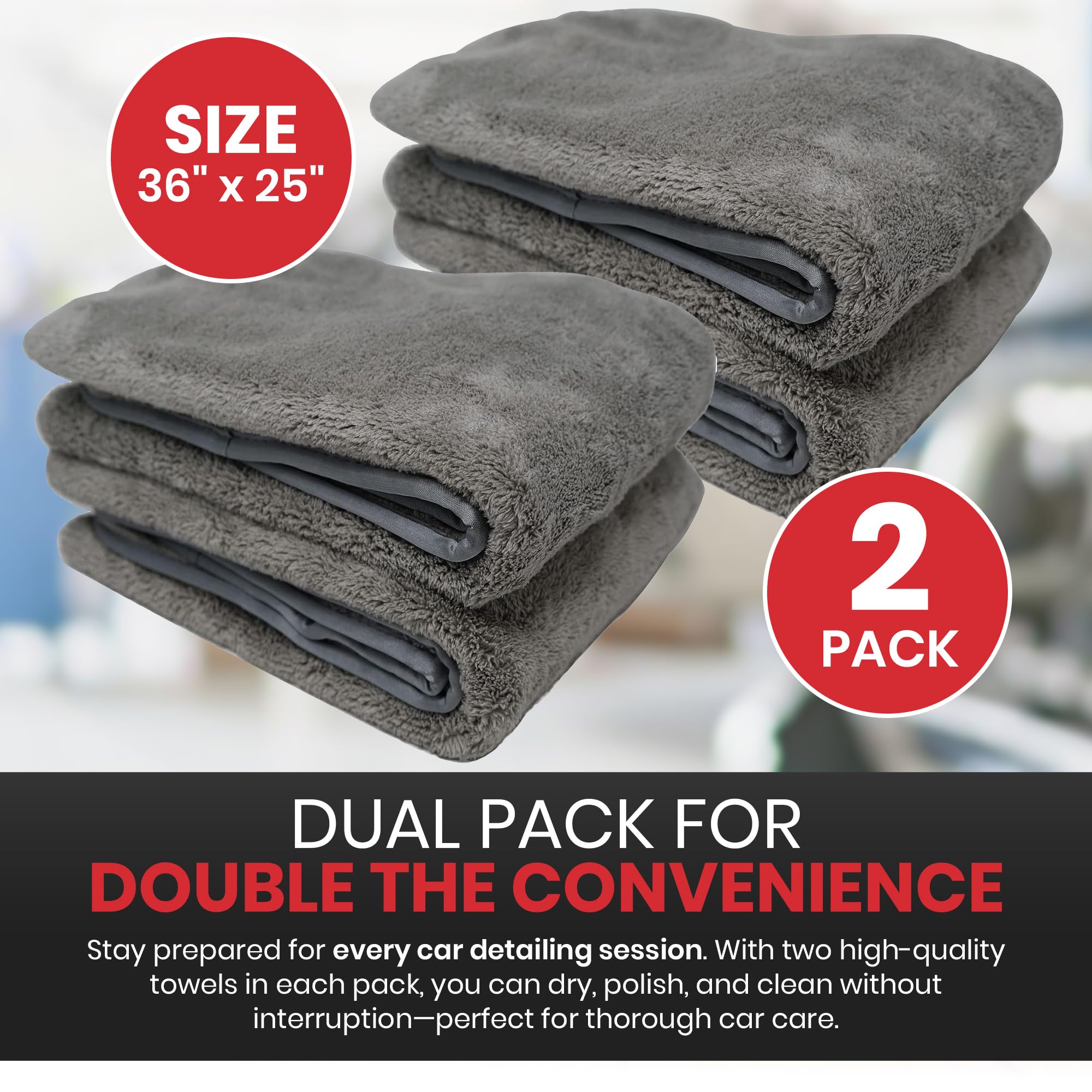 Amazon.co.jp: AllGuard 車用マイクロファイバータオル – 超吸収性