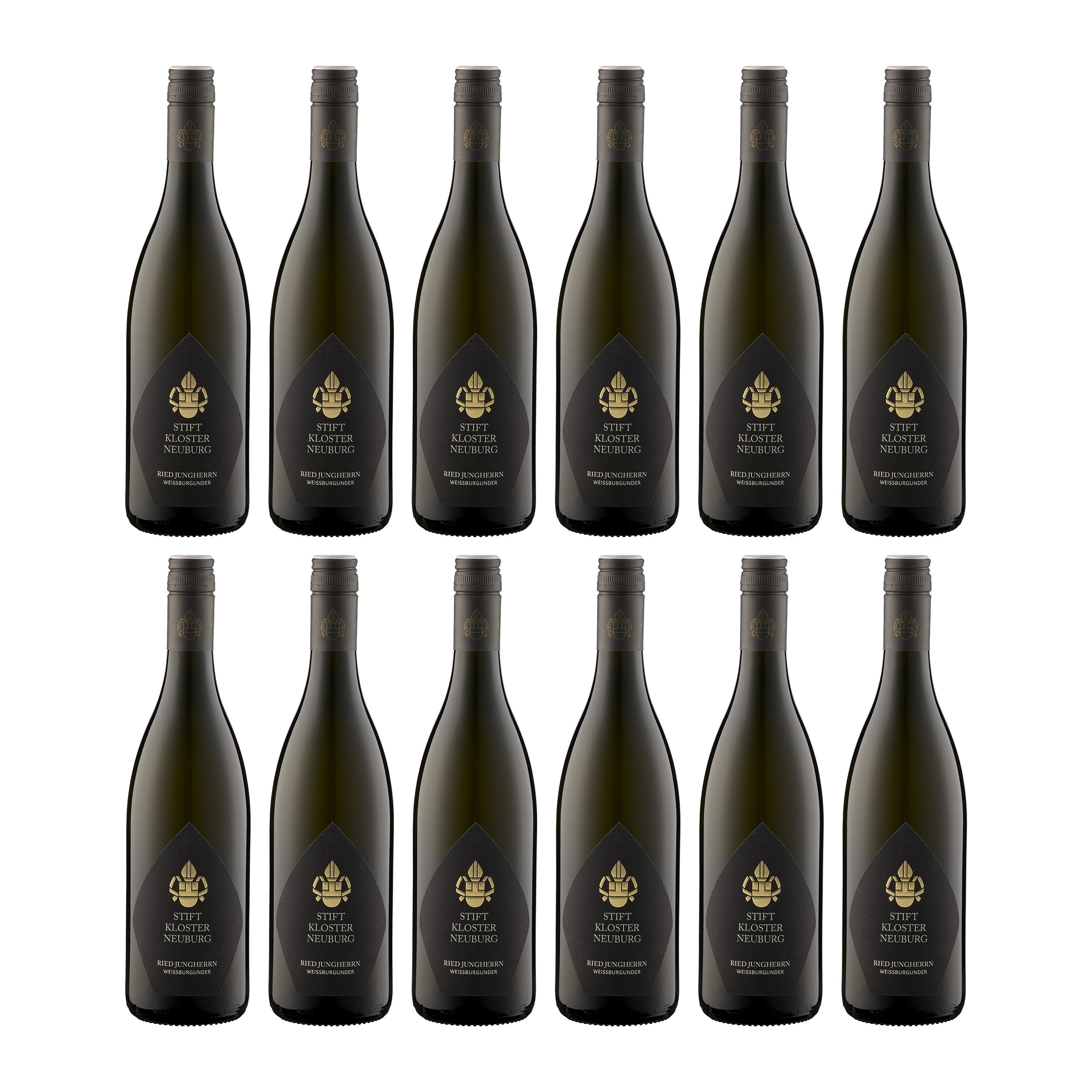 Weingut Stift Klosterneuburg Österreich Weissburgunder Jungherrn Weisswein Weiss trocken Österreich inkl. FeinWert E-Book (12 x 0.75 l)
