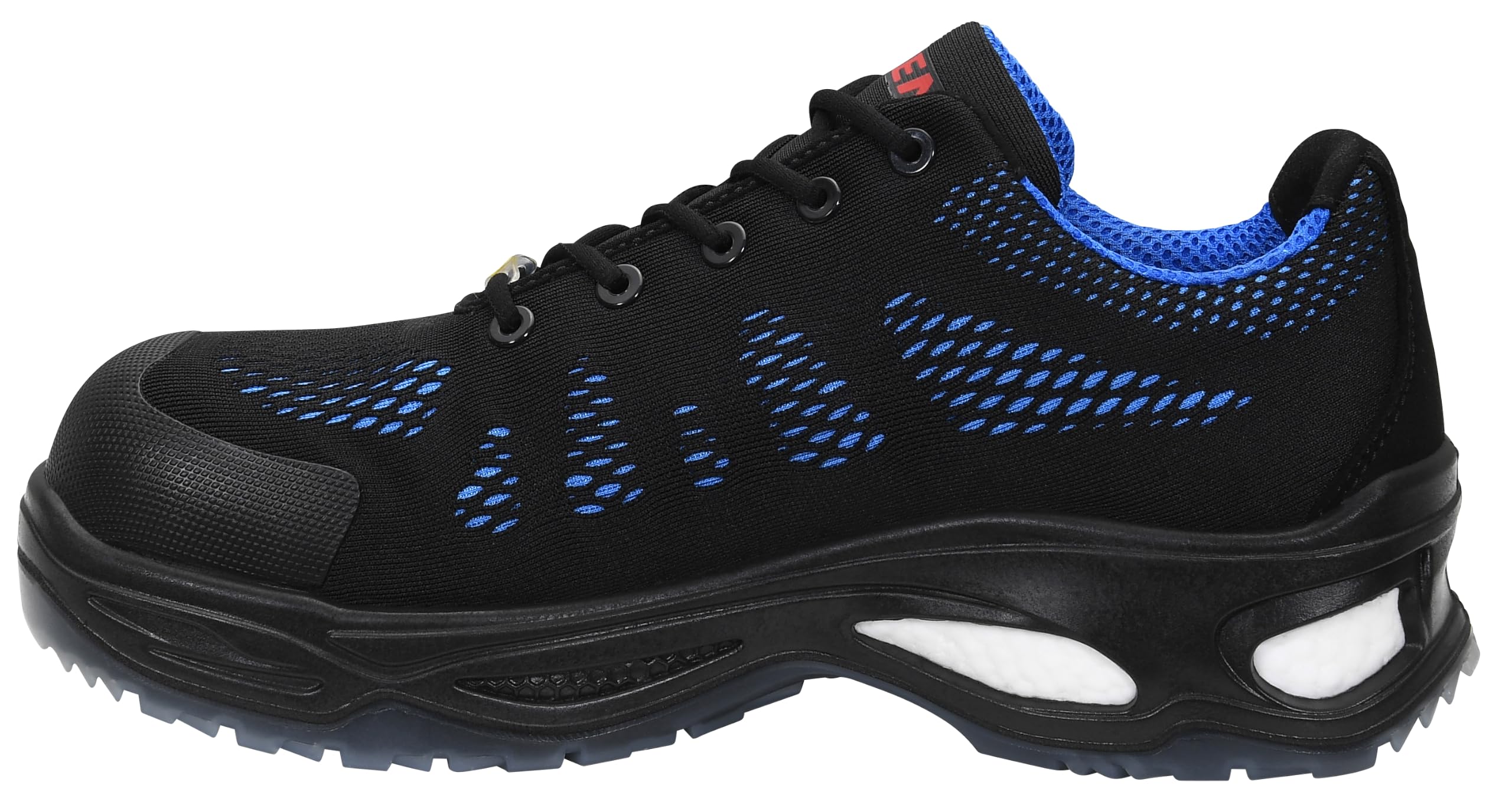 ELTEN Logan Blue Low ESD S1 | Sicherheitsschuhe für Damen & Herren, Kunststoffkappe, leicht, atmungsaktiv