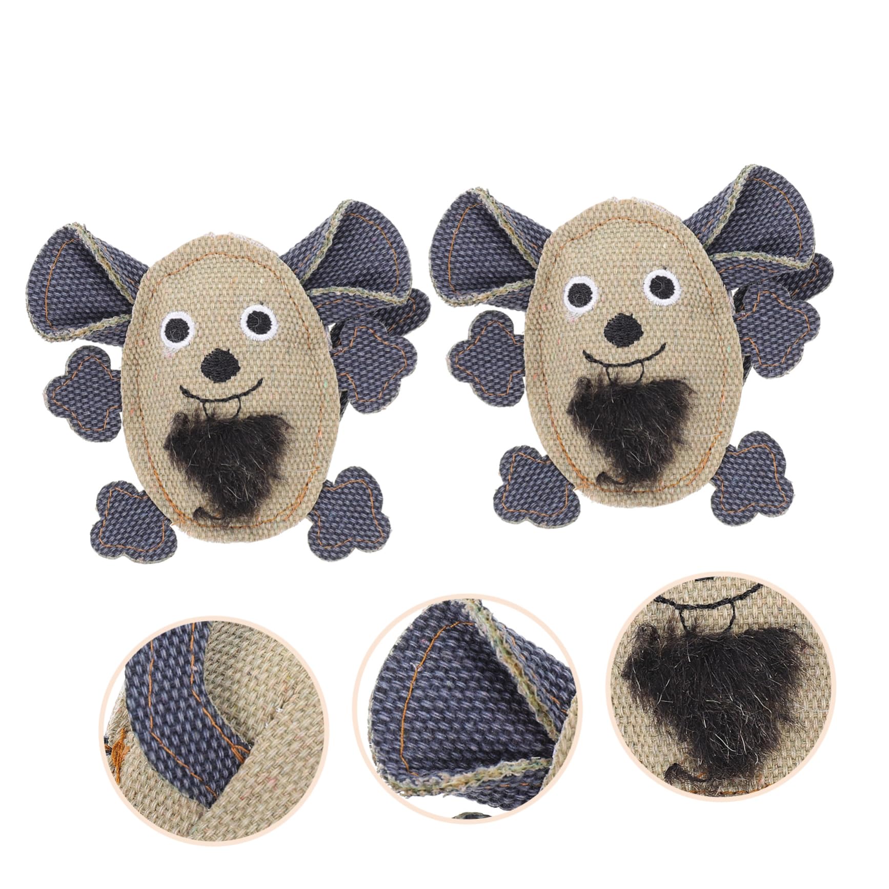 VANZACK 10pièces Jouets pour Chats De Souris à Jouer avec Herbe à Chat Accessoires Interactifs pour Animaux De Compagnie