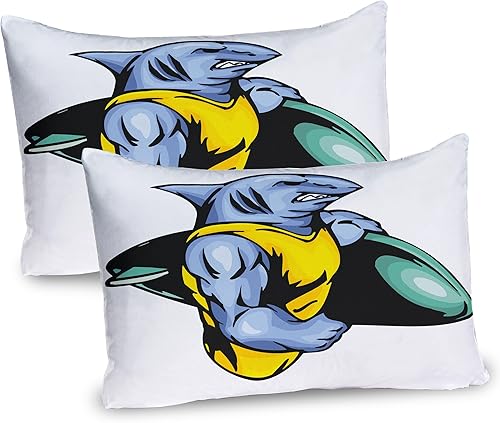 Miniatura 61 de Ambesonne Earth - Juego de 2 fundas de almohada con diseño de geografía de los continentes realistas de Globe of Planet Tierra, artículo de ropa