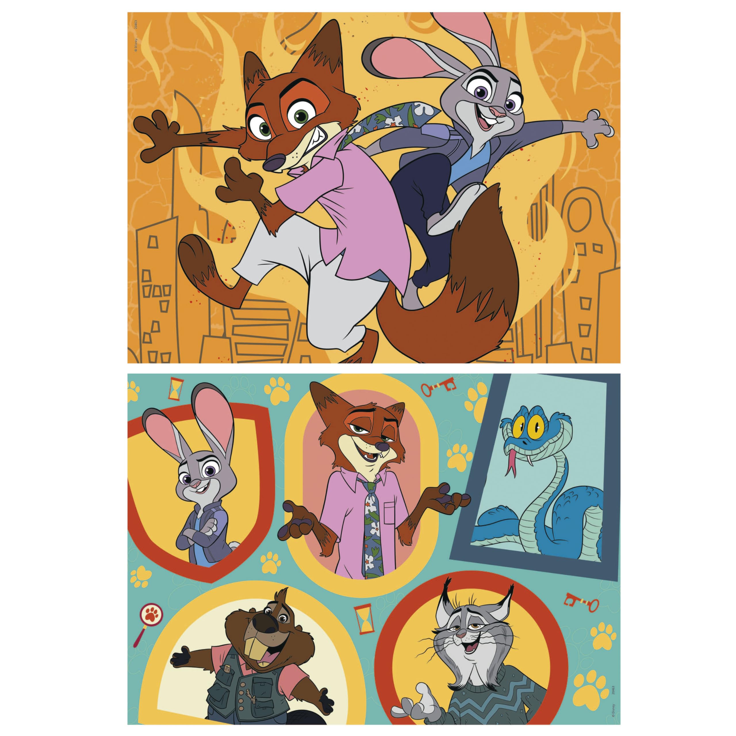 Educa - Zootrópolis 2 | Set de 2 Puzzles Infantiles con 48 Piezas | Recomendados a Partir de 4 5 6 años (20463) - 2