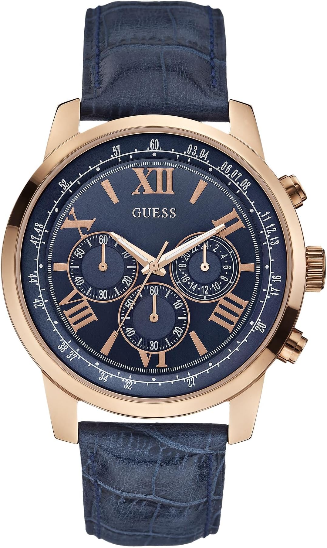 Guess Analog Blue Dial Men's Watch - W0380G5