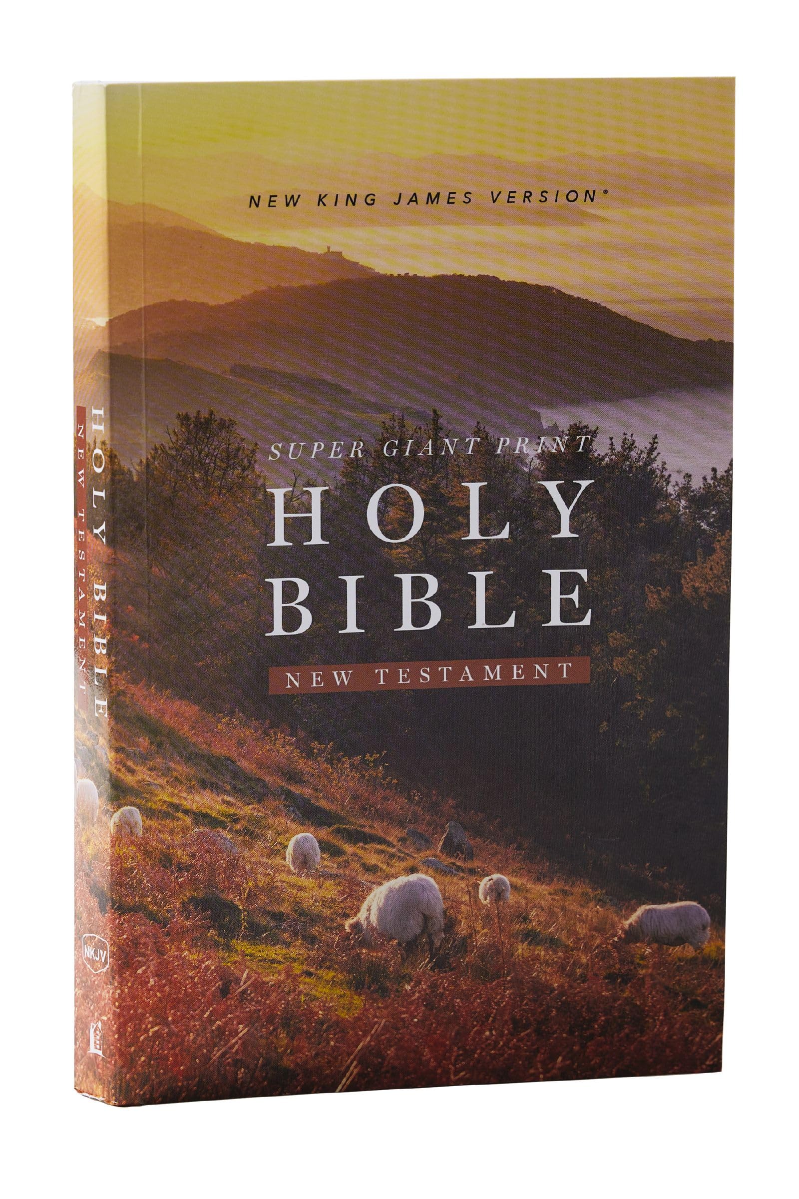 NKJV Super Giant Print New Testament, Softcover, Red Letter, ... - 9781400353163