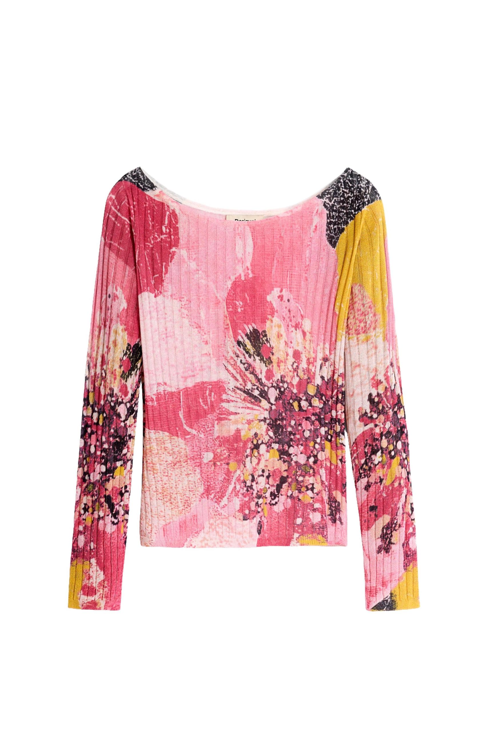 Desigual Damen JERS_Roses Sweatshirt