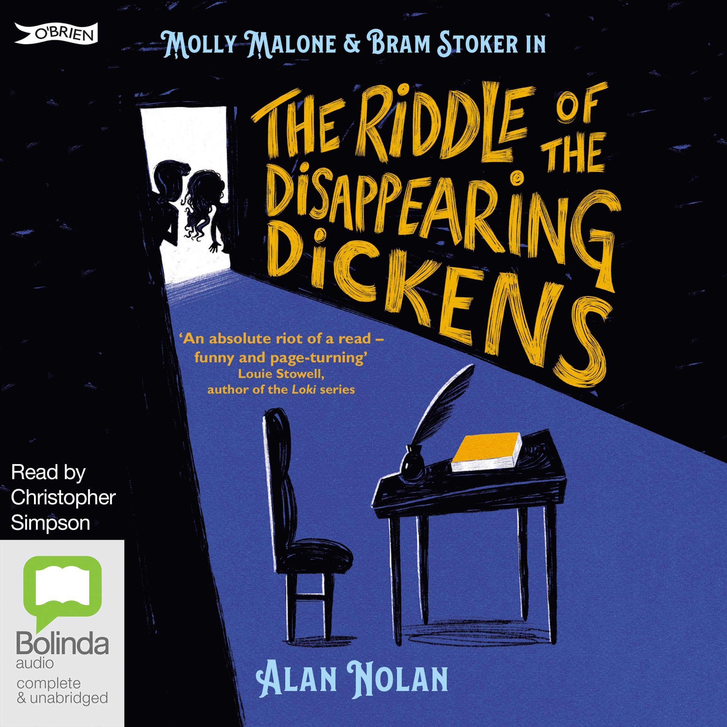 Cover art for The Riddle of the Disappearing Dickens