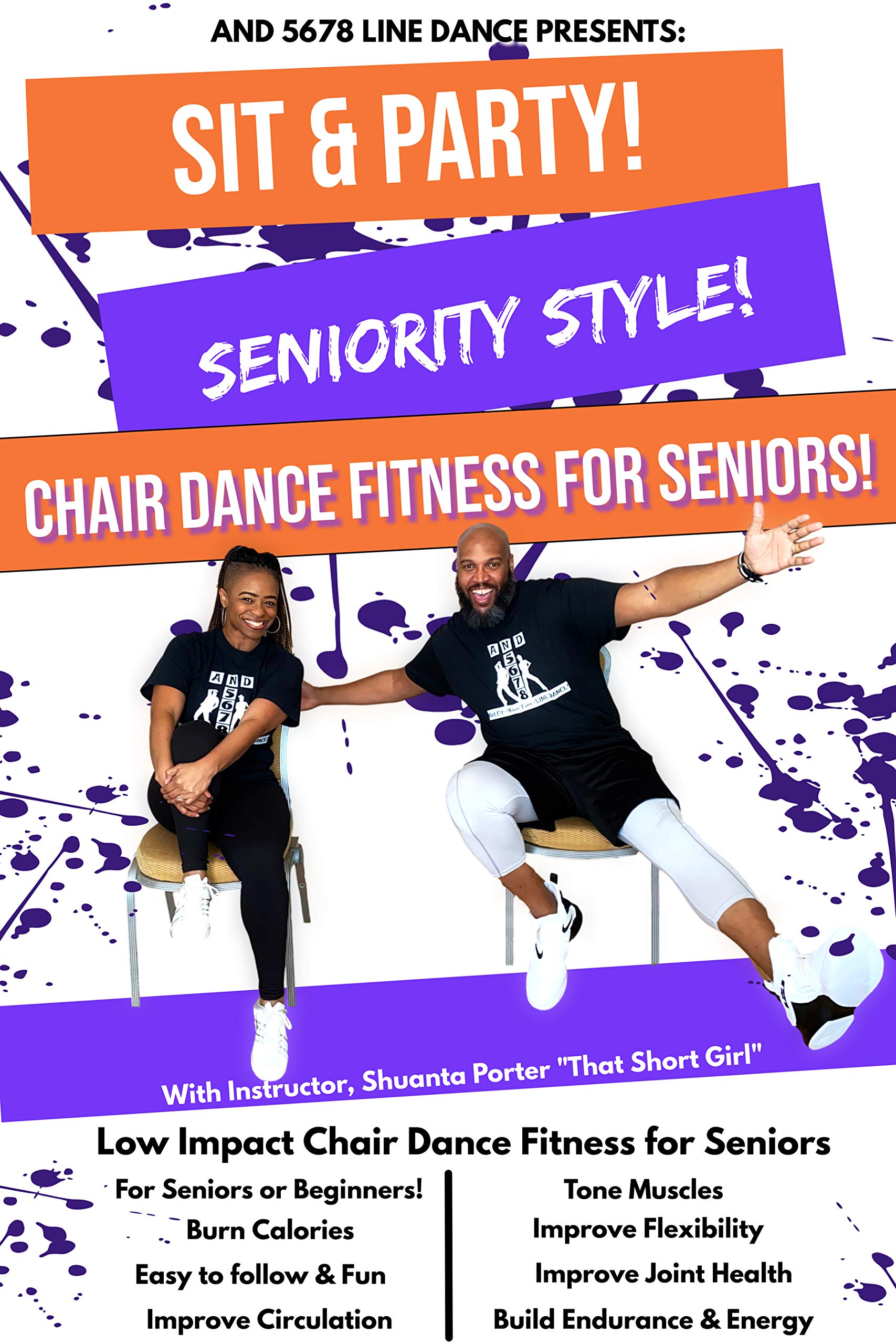 Sit & Party Chair Dance Fitness for Seniors!