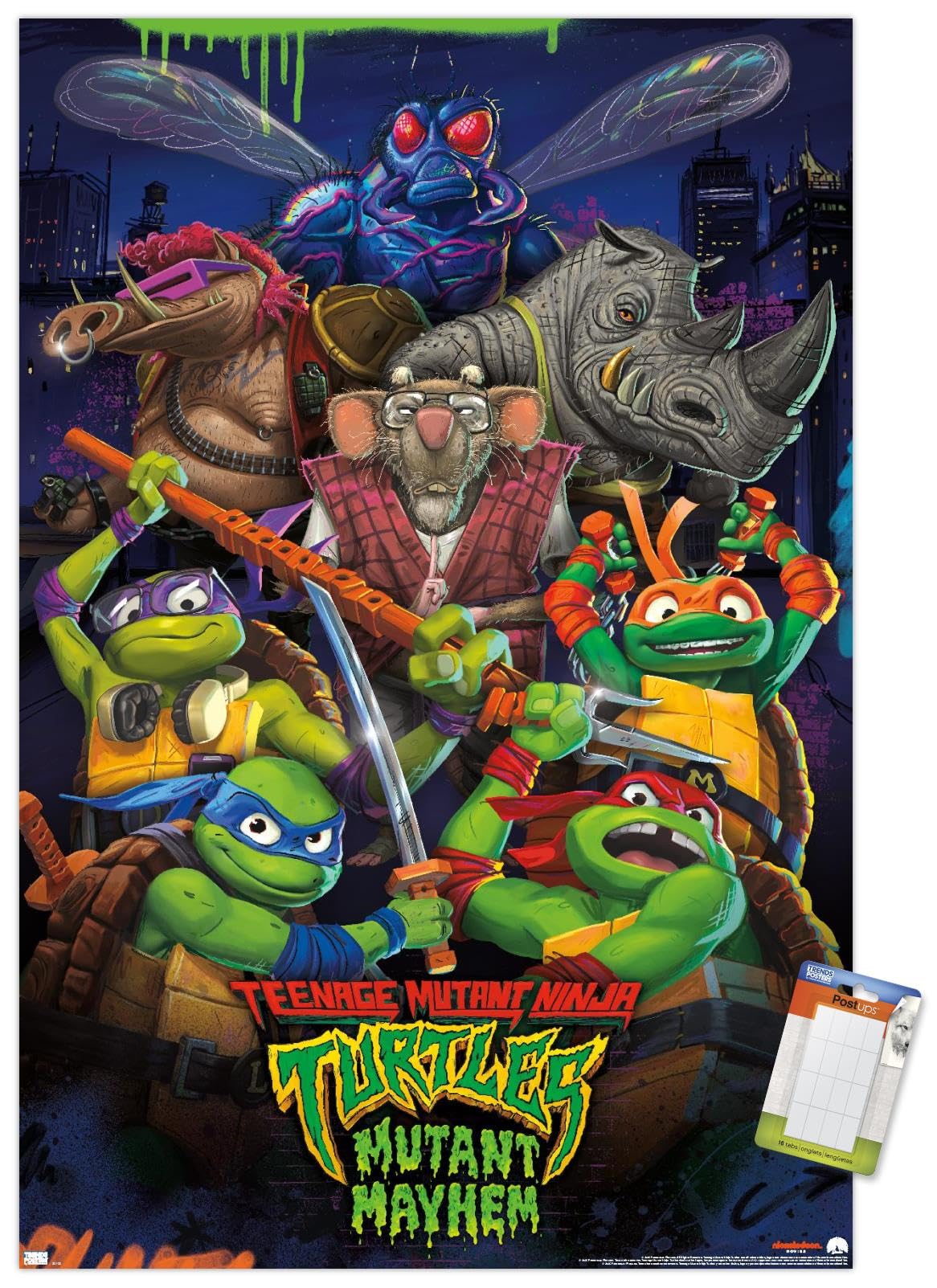 Amazon.com: Trends International Teenage Mutant Ninja Turtles