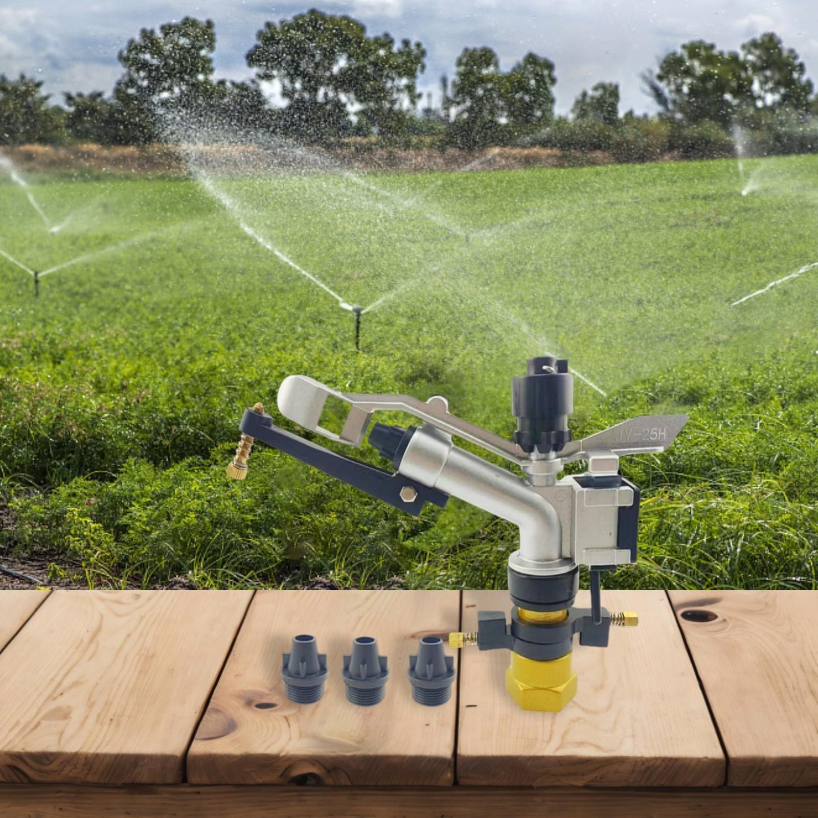 Praktischer Sprinkler für Landwirtschaft, Stadtlandschaftsbau und Feuerbekämpfung