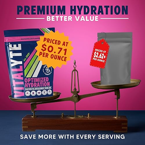 Miniatura 5 de Electrolytes Powder - Mezcla de bebida isotónica de electrolitos para aumentar y recuperar energía, polvo de hidratación para aumentar la