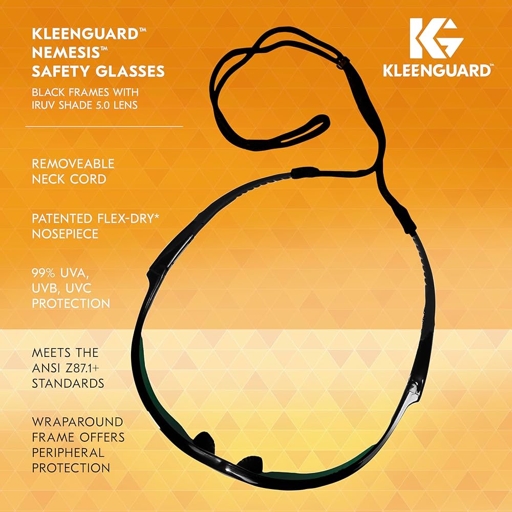 Amazon.com: KleenGuard V30 Nemesis Safety Glasses (25671