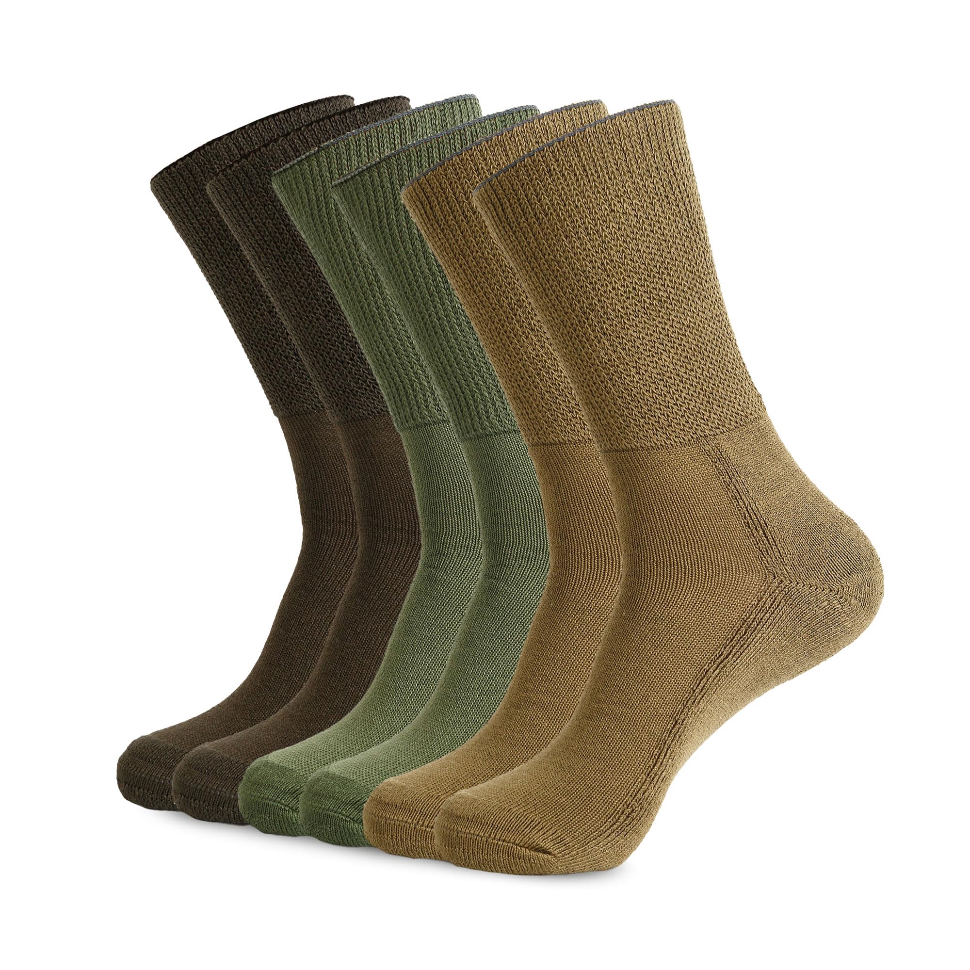 1SOCK2SOCK Diabetic Crew Socks