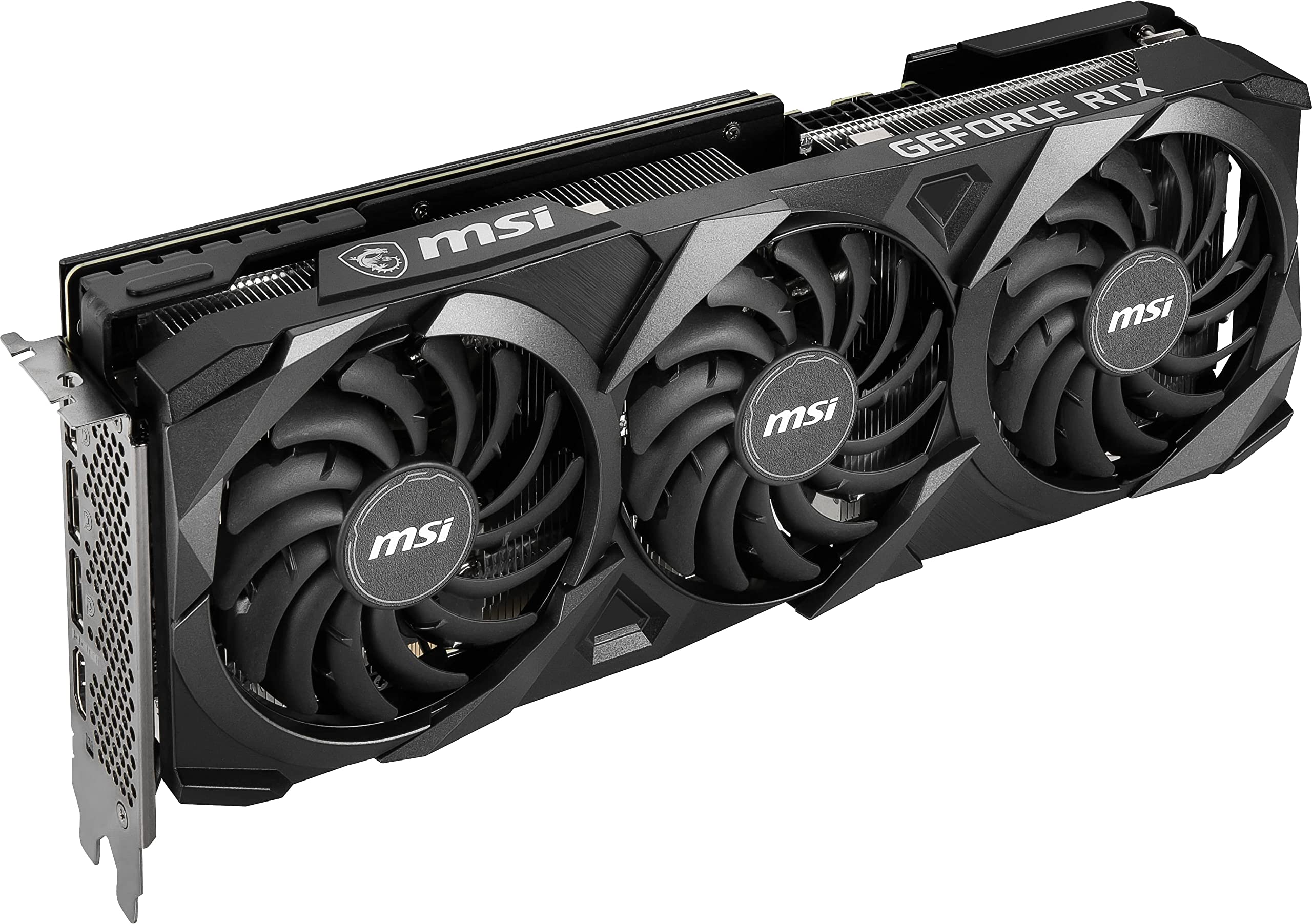 TARJETA DE VIDEO MSI RTX 3060 TI VENTUS 3X OC LHR 8GB GDDR6 (912-V397