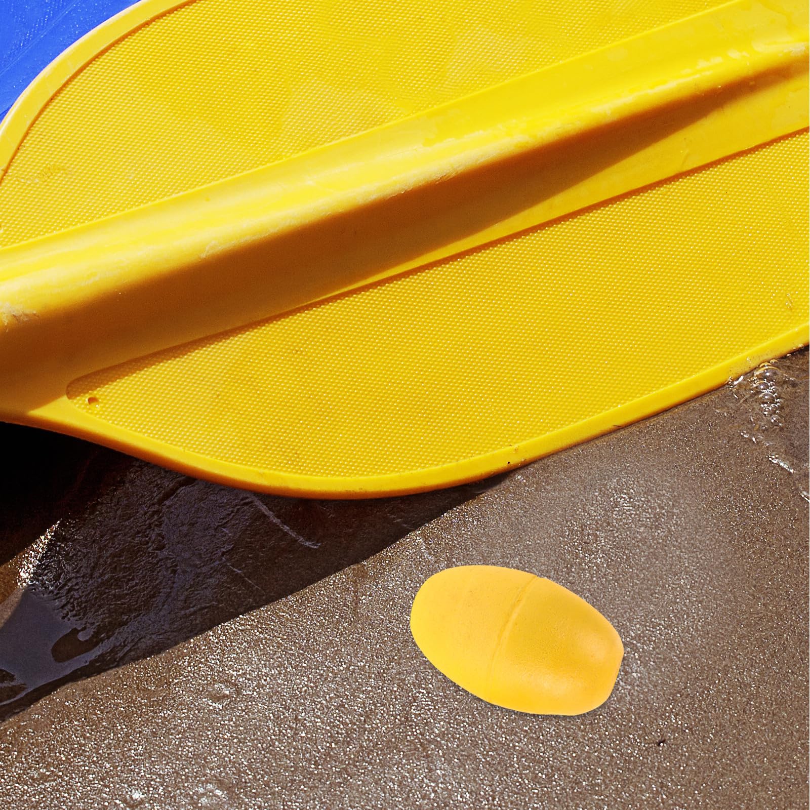 Boetta Galleggiante Ovale in PVC 2 Pezzi per Kayak e Yacht, Portatile e Facile da Attaccare, per Piscine e Cortili