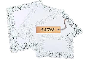 Paper Doilies Rectangle, The Perfect Way to Add Elegance to Your Party or Table Setting