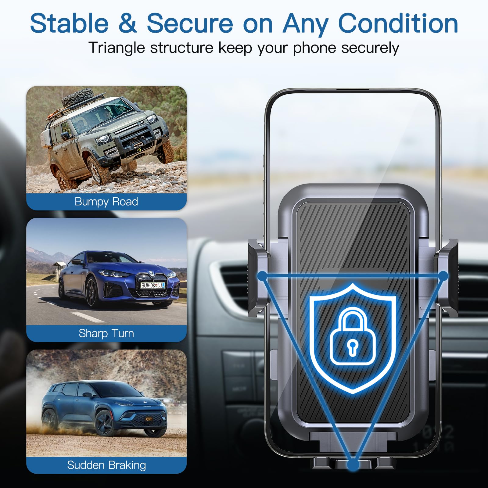 Supporto Auto Girevole Per IPhone 6S Plus – Fissaggio A Presa D'aria, BuyBits