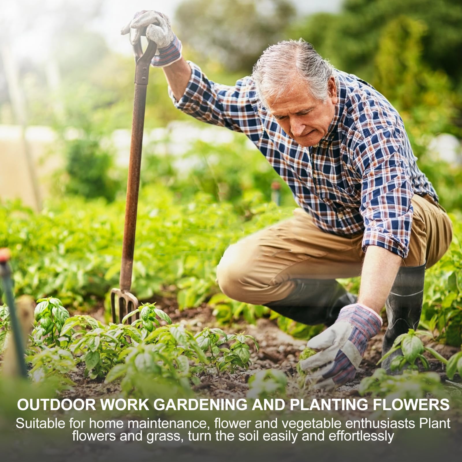 Juego de Herramientas de jardinería portátiles: Pala de poda, rastrillo pequeño, pulverizador, Estuche para Herramientas, Kit de Accesorios de jardinería para Plantar al Aire Libre.