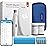 iHealth Gluco+ Wireless Smart Blood Glucose Monitor Kit with Free App, 100 Glucometer Strips, 100 Lancets, 1 Blood Sugar Monitor, 1 Lancing Device, Portable Diabetes Testing Kit for Home Use