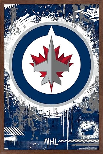 Miniatura 7 de Trends International NHL Winnipeg Jets - Póster de pared con logotipo Maximalist 23