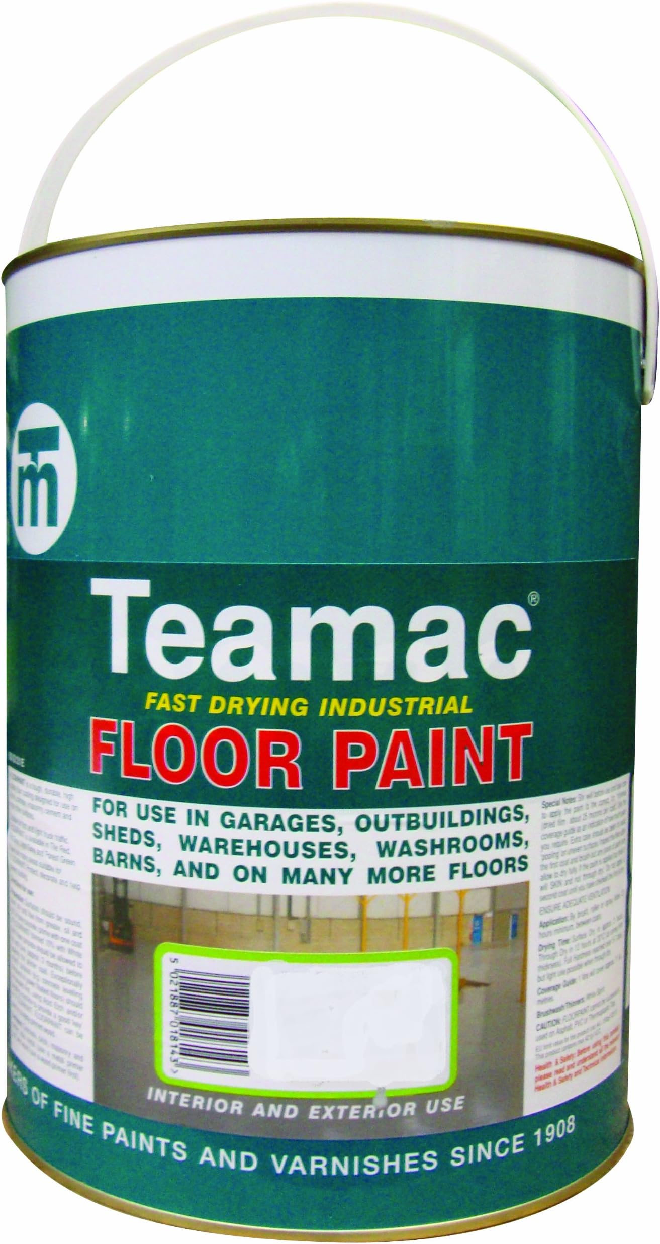 Industrial Floor Paint - Tile Red - 5 Litre