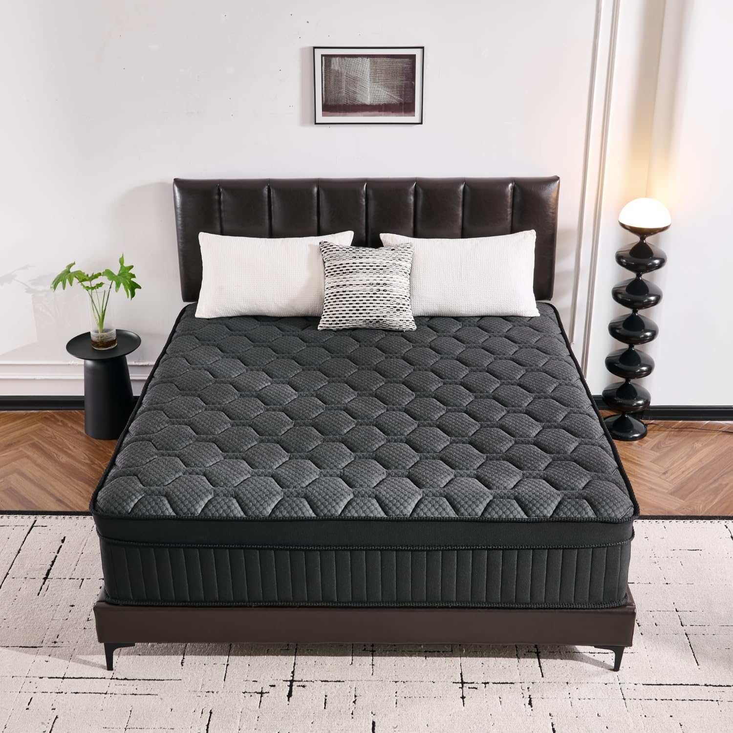 Photo 1 of Nuvanna 12 inch Queen Size Cooling Hybrid Mattress