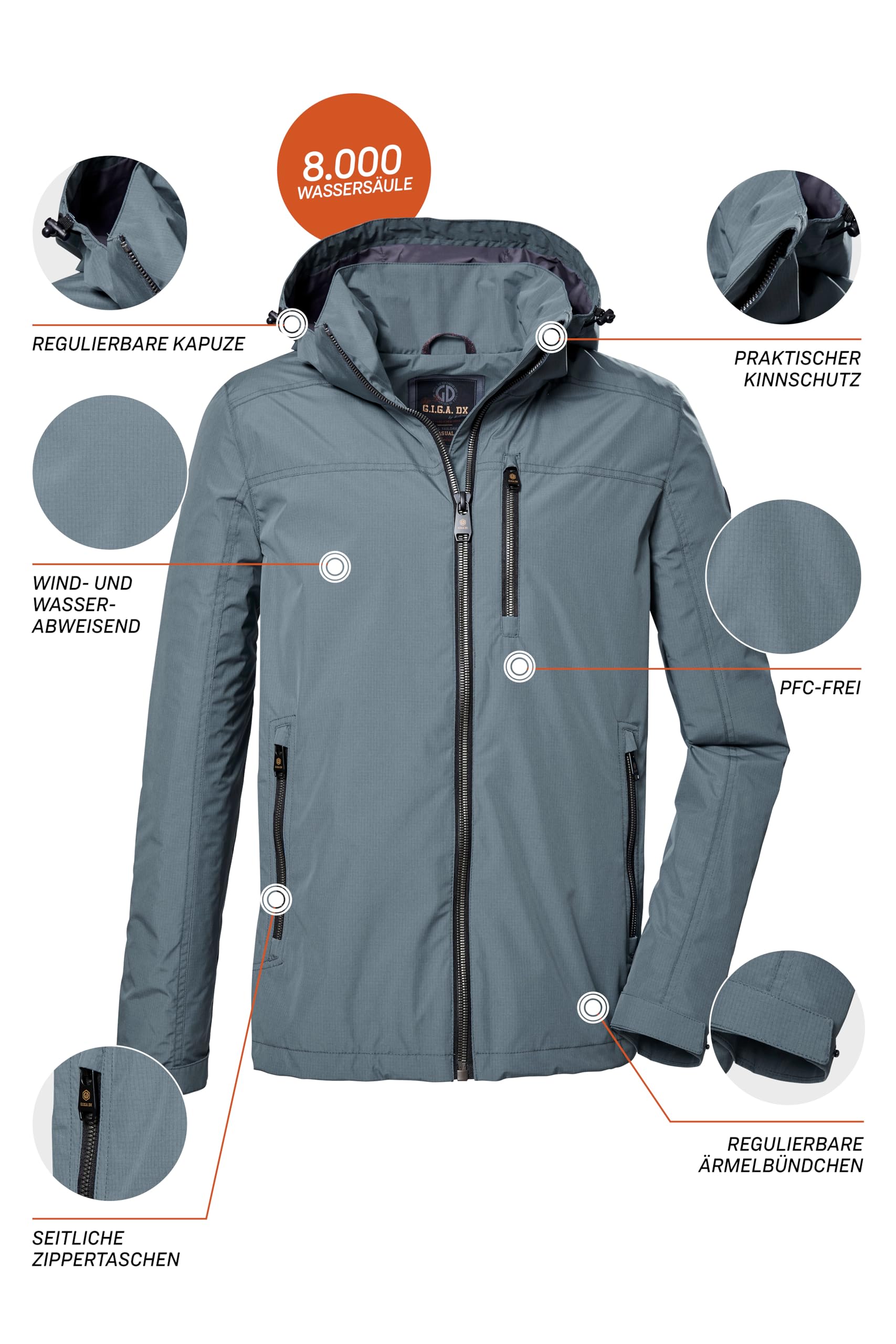 G.I.G.A. DX Funkcjonalna kurtka z odpinanym kapturem/kurtką outdoorową Men´s Gs 13 Mn Jckt