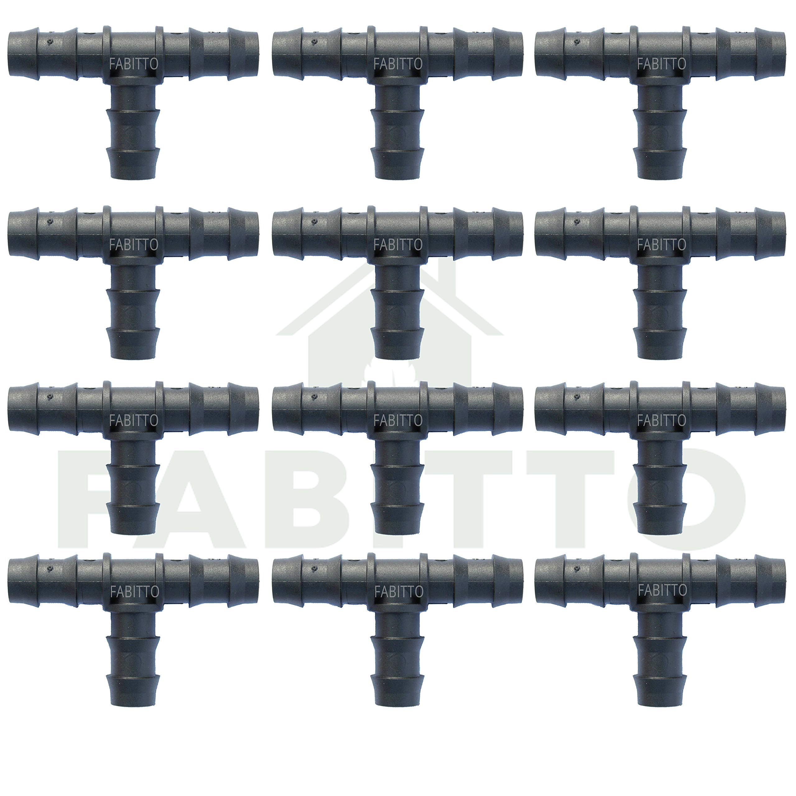 FABITTO Drip Irrigation Pipe 16mm Accessories Tee Connectors for Drip Watering Pipe Tee Joiners 25 Pieces. (B07VJ9YX95) Amazon Price History, Amazon Price Tracker