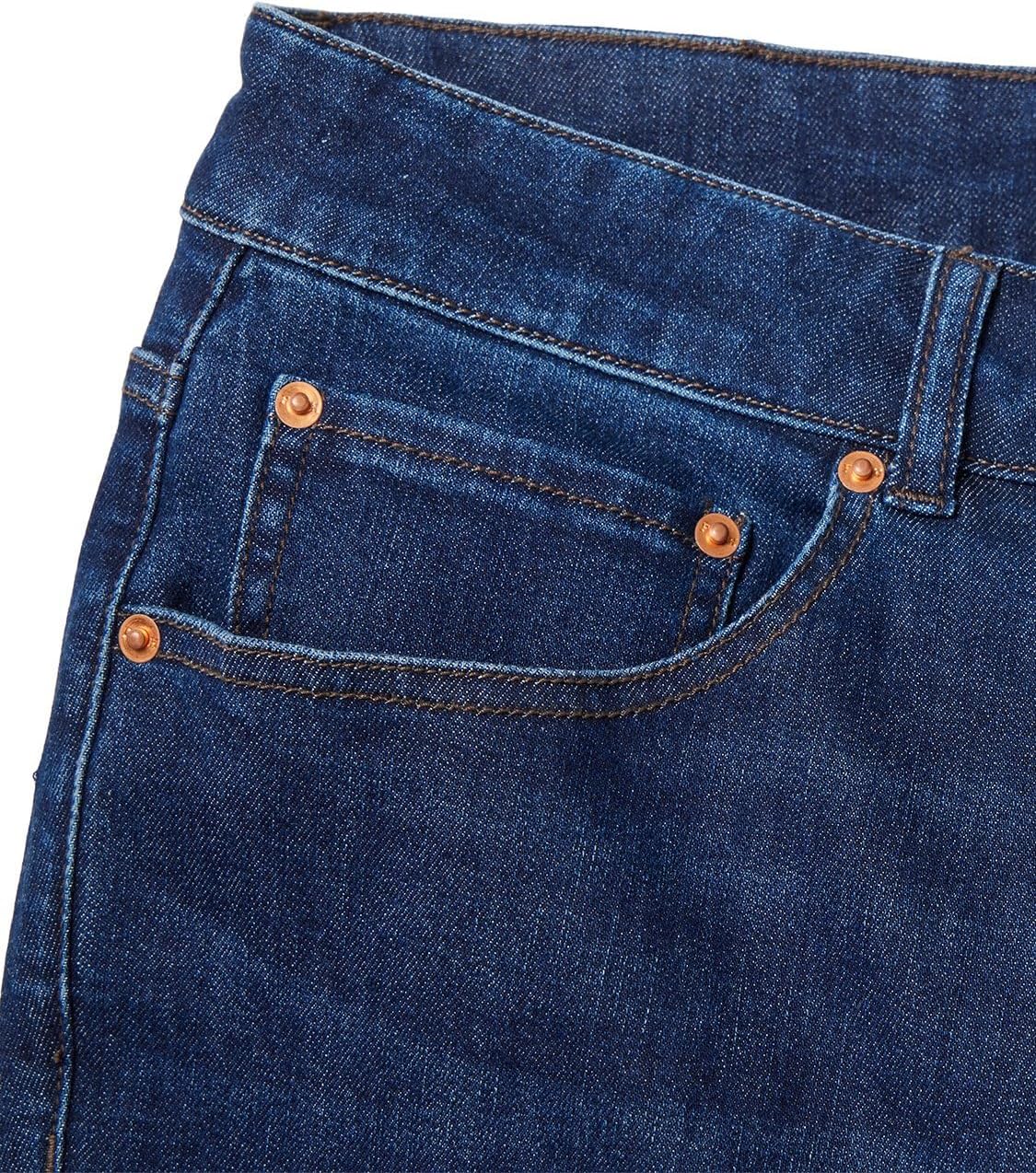 Fair Harbor The Ultra-Stretch Driftwood Denim –– Men's Straight-Fit Denim Pant, 32-Inch Inseam – Soft-Stretch, Authentic Wash