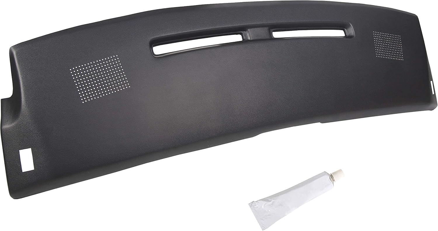 ECOTRIC Dashboard Cover Cap Compatible with 1984-1992 Chevy Camaro Replacement Shell Bezel Dash Pad Overlay Cover