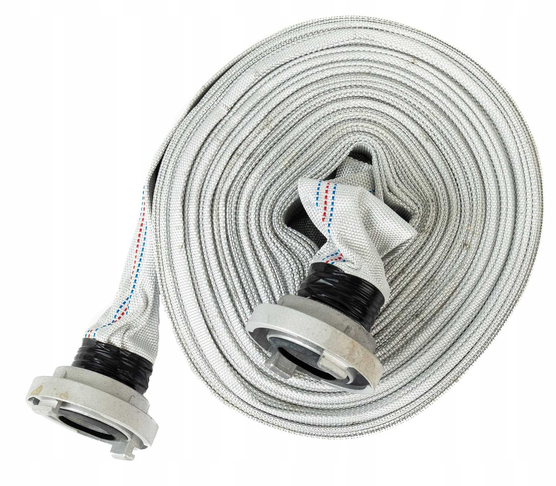 20m Bauschlauch 2" Feuerwehrschlauch C-Storz Schlauch Industrieschlauch (W20)