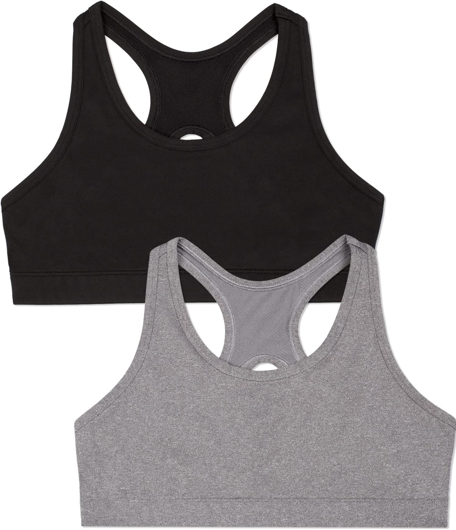 Girls' Stay Dry Racerback Sports Bra