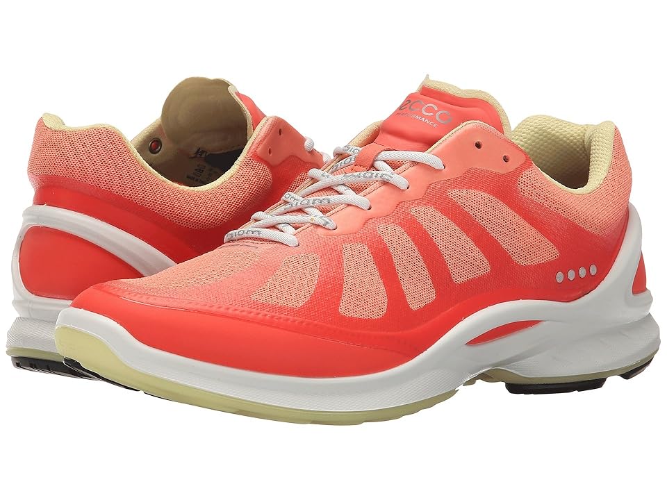 

ECCO Sport Biom Fjuel Racer (Coral Blush/Coral/Popcorn) Women's Shoes