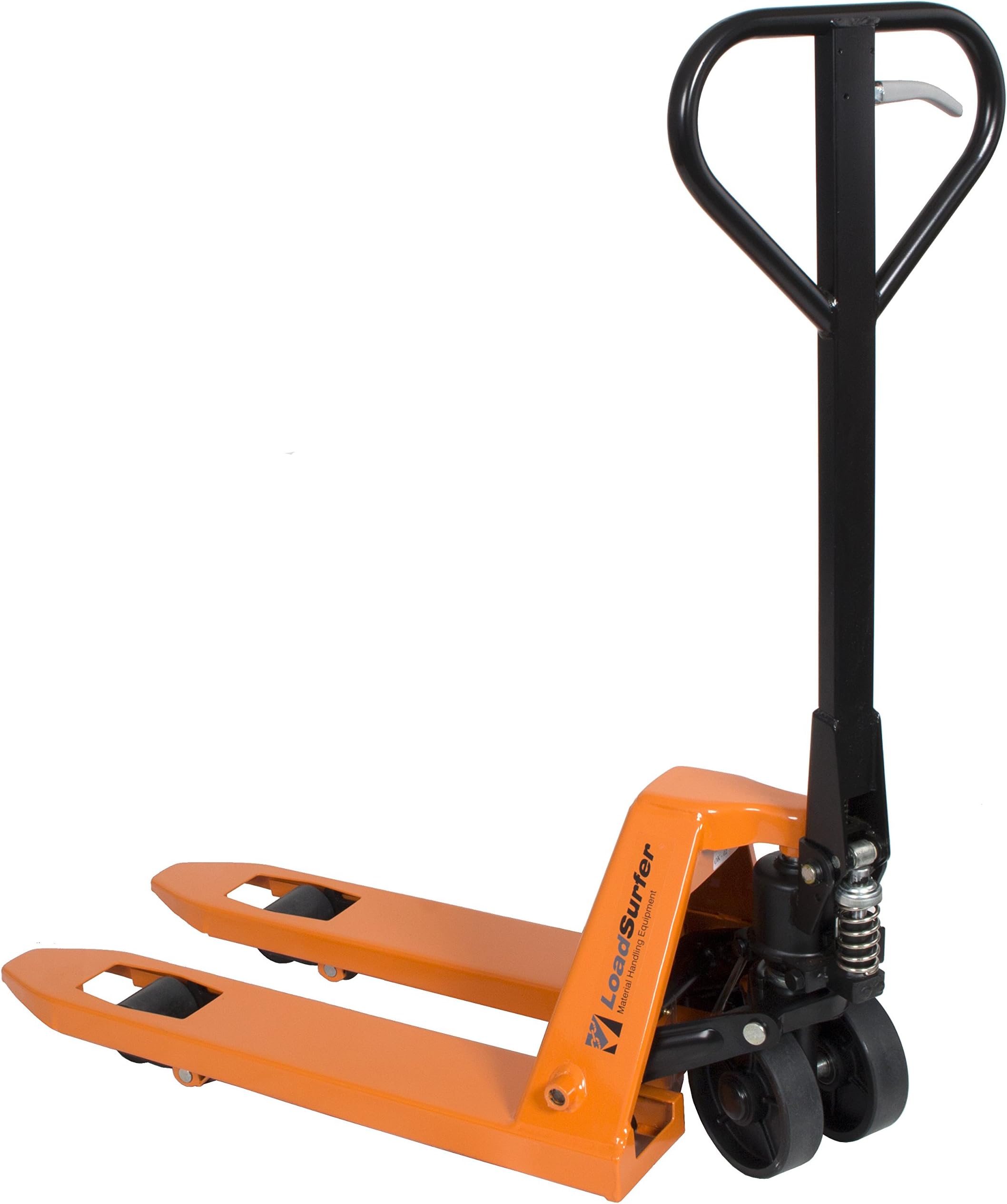 LoadSurfer 2500kg Printers Mini Hand Pump Push Pallet Truck Jack Trolley Fully Assembled 450x800mm, 1 Year Warranty