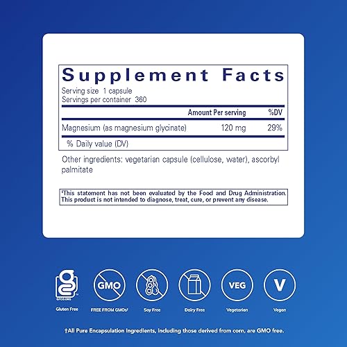 Miniatura 9 de Encapsulaciones puras - Magnesio glicinado 1