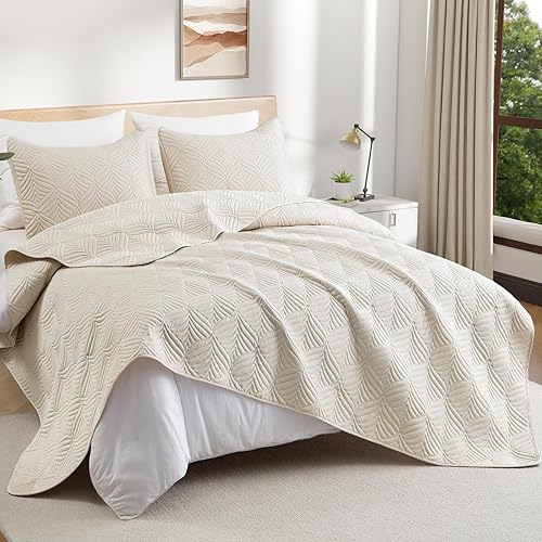 Miniatura 2 de Whale Flotilla Juego de edredón suave de gran tamaño, tamaño King, juego de ropa de cama ligero de 3 piezas, colcha de edredón calCalifornia King