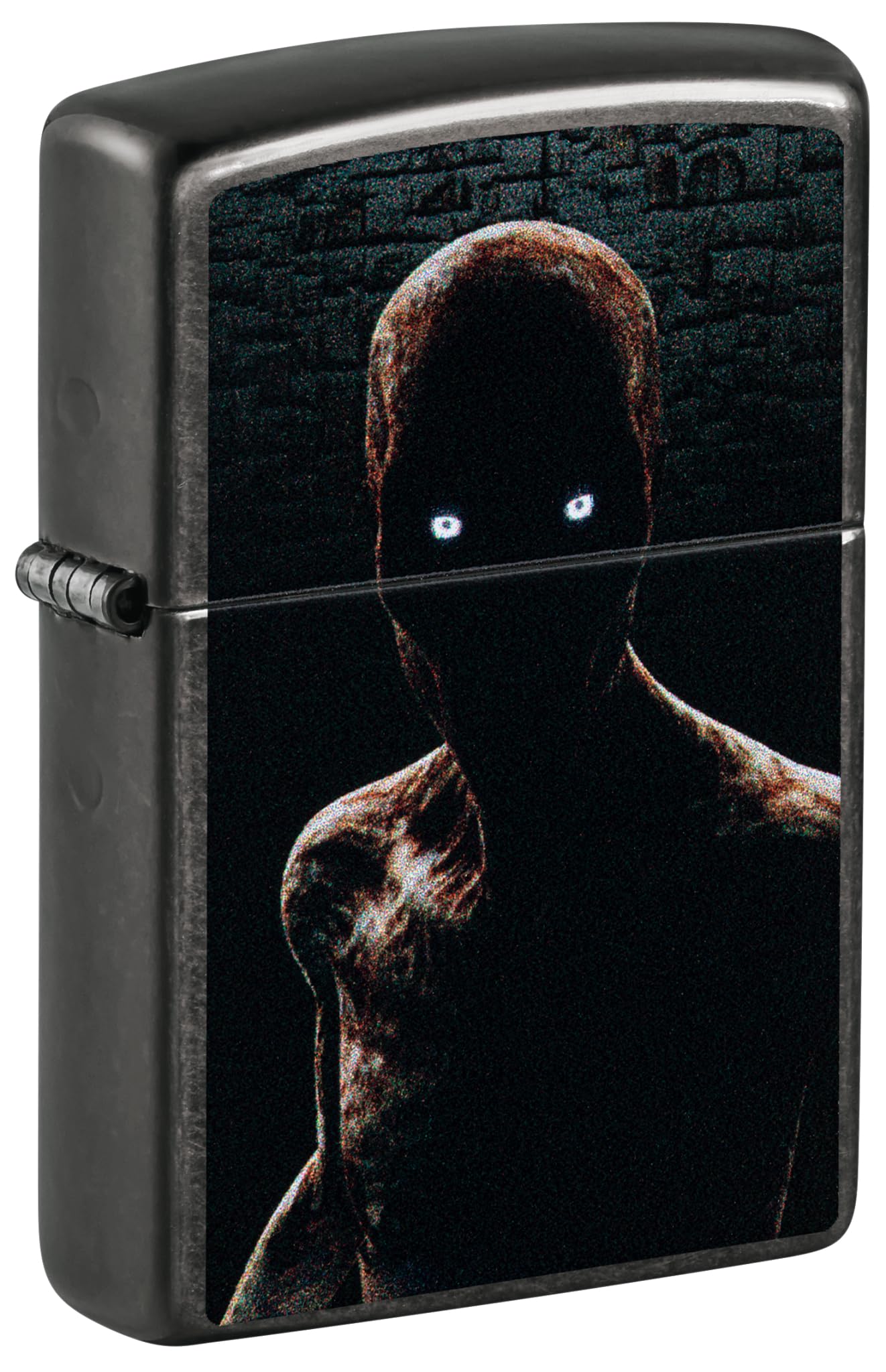 Zippo Your Worst Nightmare Storm Lighter, Colorful Printing, Refillable, Windproof Design, Gift Box, Made in USA, Grey (Gray Dusk)