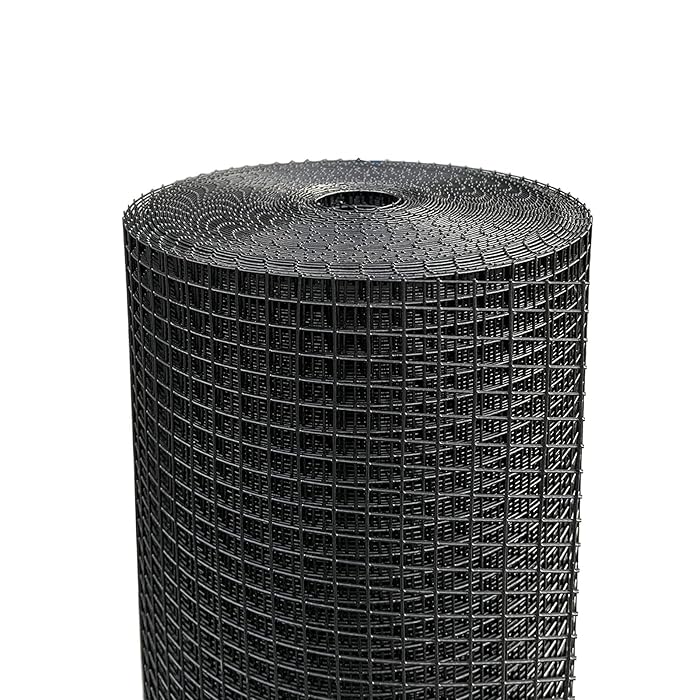 Buy Nueve Deer 48'' x 50' Black Vinyl Coated Hardware Cloth 1/2 inch 19