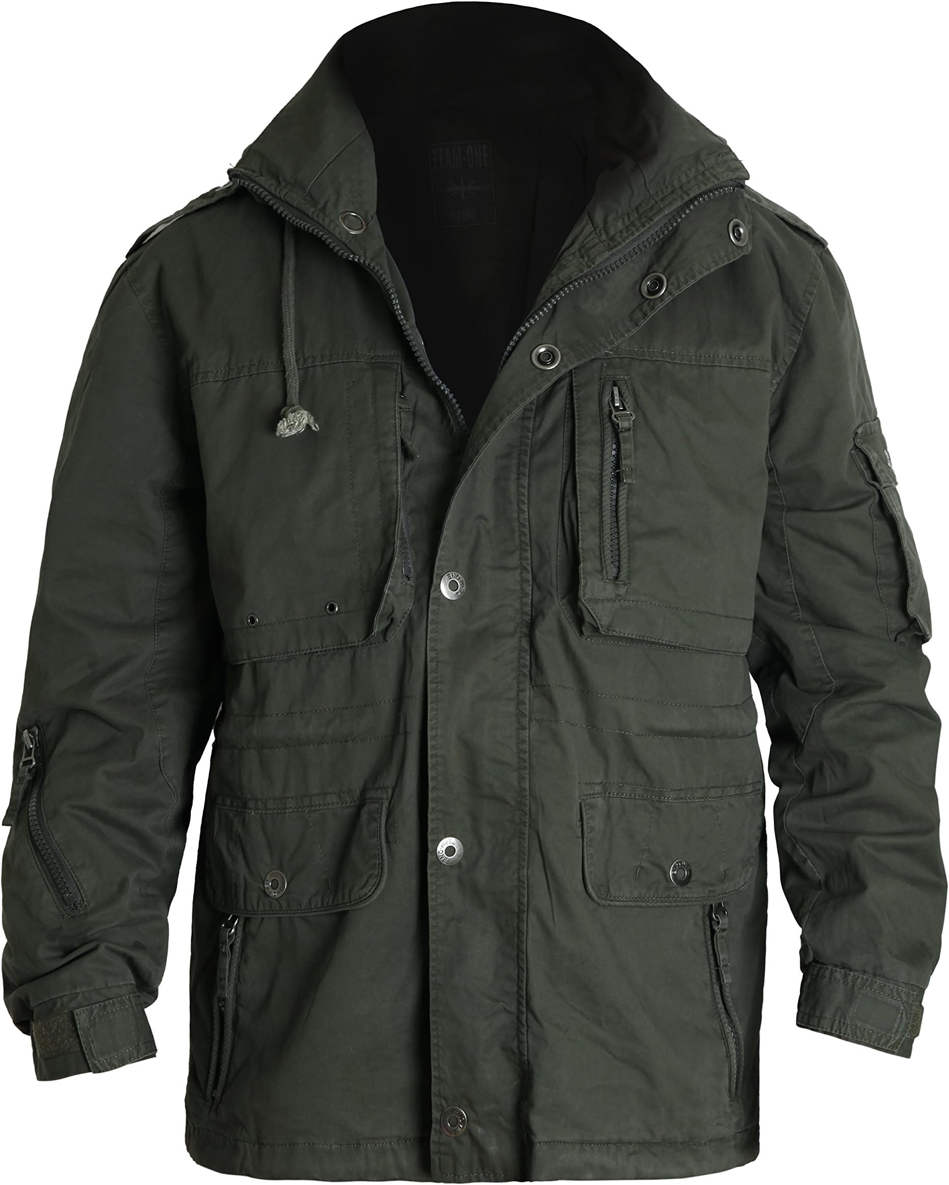 LNY Apparel Men's multi cargo pocket Tactical cotton safari Jacket (MOT020)