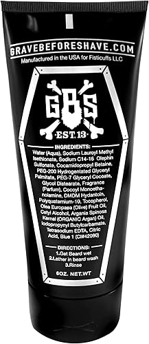 Miniatura 2 de GRAVE BEFORE SHAVE™ CHAMPÚ PARA LAVAR BARBA 6oz. Tubo