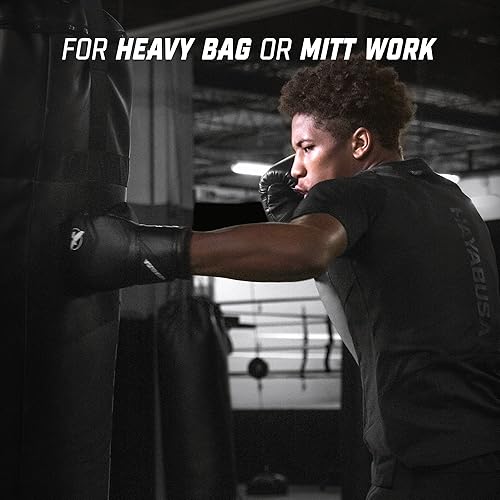 Miniatura 5 de Hayabusa Guantes de boxeo T3 para hombres y mujeres pulgar abierto