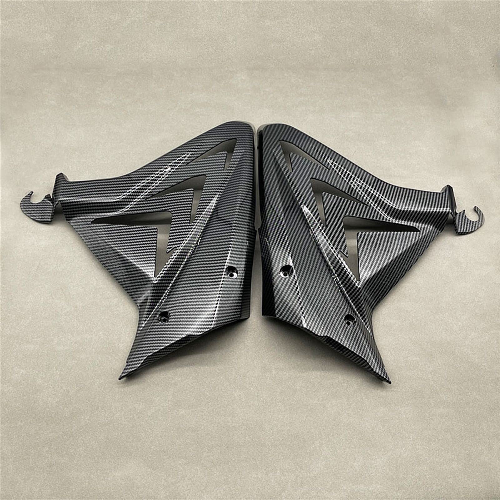 Cubiertas laterales del tanque CBR650R con protección antiimpactos para carenado Honda