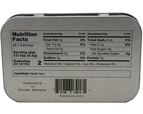 Miniatura 2 de Titans Jaw - 1 onza1.00 oz de lágrimas pequeñas de alta calidad para fuerza de mandíbula, mastiha griega, lágrimas de resina de Greco Chios