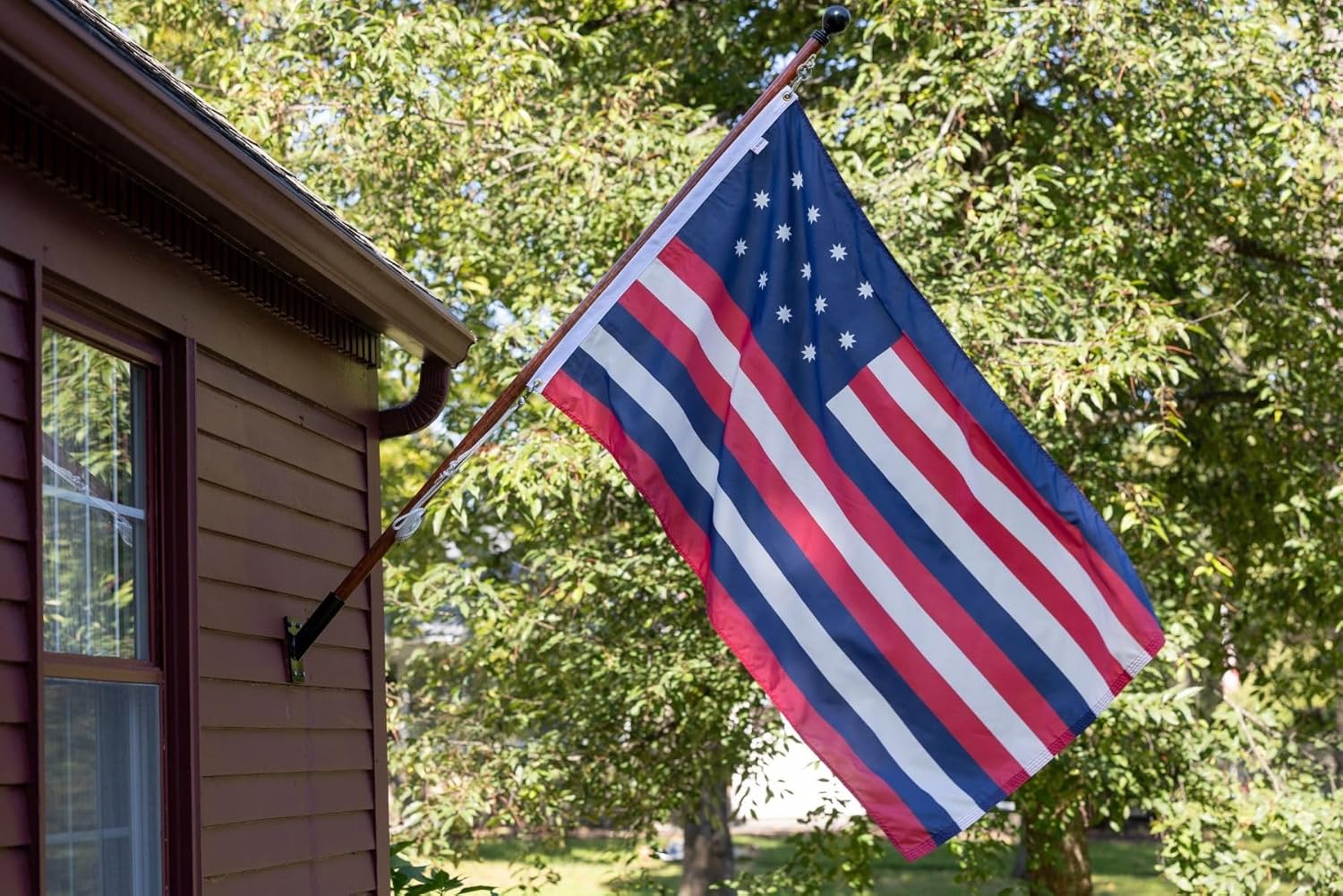 3x5' Historical Serapis Flag, Durable All-Weather Nylon, Reinforced Fly End Stitching, Proudly Made in the USA