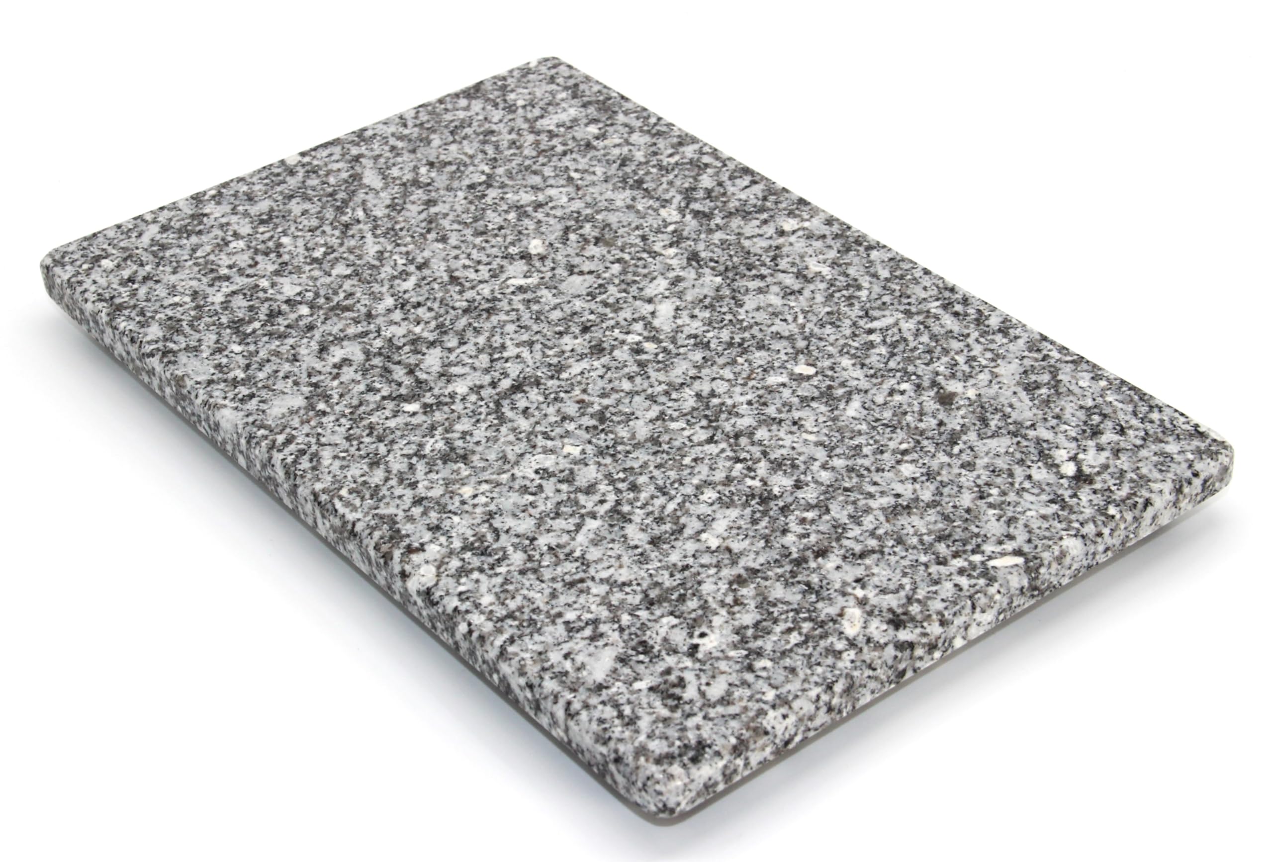 Tabla de cortar de piedra, bandeja para servir, tabla de cocina, placa de piedra, posavasos, 2 tamaños (granito Antas brillante, 30 L x 20B)