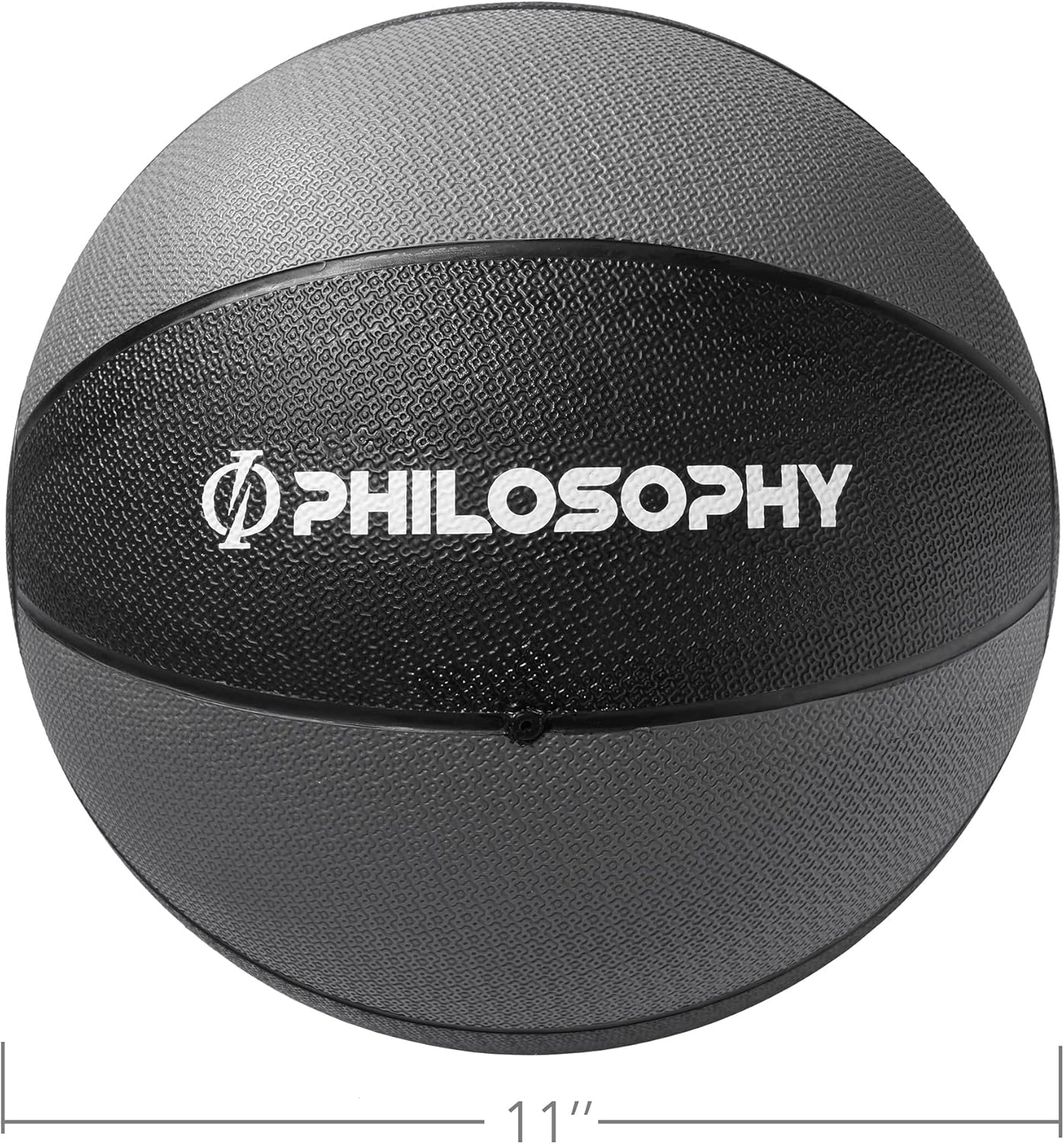 Philosophy Gym Medicine Ball - Weighted Fitness Non-Slip Ball