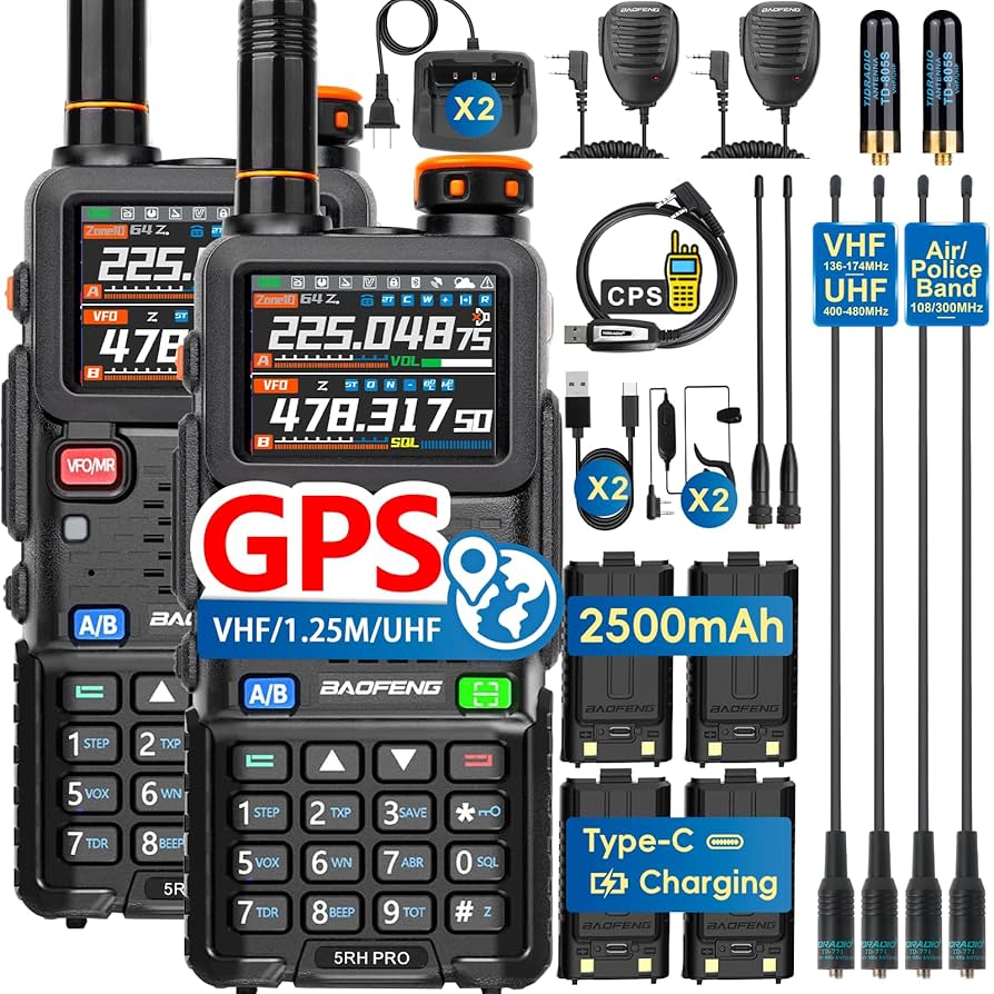 広帯域受信機　 BAOFENG UV-5RHPROMAXデュアルバンド 広帯域受信機 BAOFENG UV-5RHPROMAXデュアルバンド