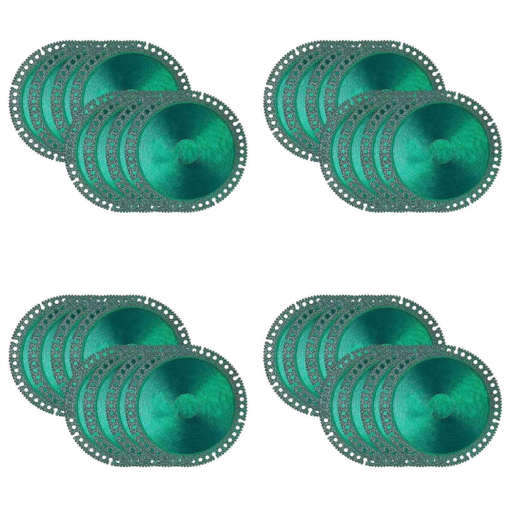 Jnchdghwa Green 32Pack Indestructible Disc 2.0 -Indestructible Disc 2.0 Cutting Disk, Angle Grinder Disc
