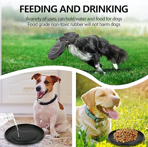 Miniatura 3 de ybsutools El disco de competición para perros es de 8.75 pulgadas, seguro y no daña las encías, mejor para vuelo, resistencia a pinchazos, perro,